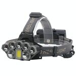 Illuminazione esterna ricaricabile tramite USB a 8 LED, faro da pesca notturno a luce forte