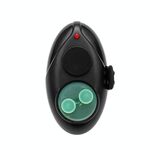 Allarme elettronico di pesca ad alta sensibilità luminosa Allarme automatico Automatico Campana impermeabile per il gancio di pesce (nero)
