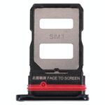 Vassoio della scheda SIM + vassoio della scheda SIM per Xiaomi Mi 11t / 11t Pro 21081111RG (nero)