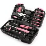 10127 39 in 1 Lady Tool Set Strumenti hardware domestici (rosa)