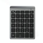 Mini tastiera wireless per laptop BT302 28 tasti, specifiche: Bluetooth (grigio)