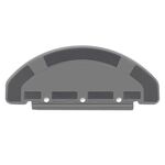 Accessori porta pezza per aspirapolvere Ecovacs T8 / T9 / N8 Pro