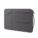 ST02 Borsa per laptop antiurto impermeabile di grande capacità, dimensioni: 15,6 pollici (Deep Sky Grey)