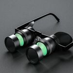 D-1548 Binocolo da pesca con messa a fuoco regolabile 10x HD, specifiche: con lente polarizzata grigia