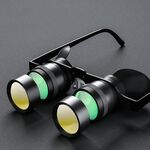 D-1548 Binocolo da pesca con messa a fuoco regolabile 10x HD, specifiche: con lente polarizzata gialla