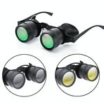 D-1548 Binocolo da pesca con messa a fuoco regolabile 10x HD, specifiche: con lente polarizzata grigia + gialla