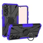 Per Samsung Galaxy S23 5G Armor Bear Custodia antiurto per PC + TPU con anello (viola)