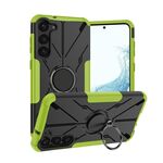 Per Samsung Galaxy S23+ 5G Armor Bear Custodia antiurto per PC + TPU con anello (verde)