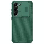 Per Samsung Galaxy S23 + 5G NILLKIN Black Mirror Pro Series Custodia per telefono Camshield (verde)