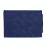 Per Microsoft Surface Pro X Custodia protettiva antiurto all-inclusive in pelle di pecora (blu)