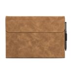 Per Microsoft Surface Pro X Custodia protettiva antiurto all-inclusive in pelle di pecora (marrone)