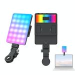 V11RGB con schermo 5W Luce di riempimento per telefono cellulare Luce tascabile per trasmissione in diretta
