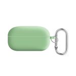 Per Samsung Galaxy Buds Live / Buds2 Pro Fodera per PC Custodia protettiva per auricolari Bluetooth in silicone (verde menta)