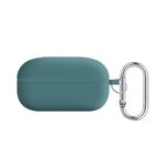 Per Samsung Galaxy Buds Live / Buds2 Pro Fodera per PC Custodia protettiva per auricolari Bluetooth in silicone (Ago di pino verde)