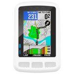 Custodia protettiva in silicone per cronometro Wahoo Elemnt Roam WFCC4 (bianca)