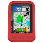 Custodia protettiva in silicone per cronometro Wahoo Elemnt Roam WFCC4 (rosso)