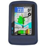 Custodia protettiva in silicone per cronometro Wahoo Elemnt Roam WFCC4 (blu notte)