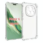 Per Honor Magic6 5G Custodia per telefono in TPU ispessimento antiscivolo antiurto (trasparente)