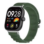 Per cinturino in nylon Xiaomi Mi Band 8 Pro / Redmi Watch 4 loop (verde)