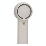 Mini Turbo Ventilatore elettrico portatile Ventilatore portatile ricaricabile tramite USB (marrone chiaro)