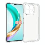 Per Honor X6b Custodia per telefono in TPU antiurto antiscivolo e spessa (trasparente)