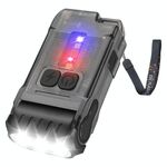 Torcia V15 EDC Lampada da lavoro multifunzione (nera)