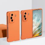 Custodia per telefono per PC ultrasottile con sensazione di pelle ultrasottile per Honor Magic Vs3 (arancione)