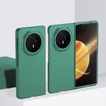 Custodia per PC ultrasottile con sensazione di pelle ultrasottile per Honor Magic V3 (verde scuro)