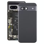 Per Google Pixel 8a Cover posteriore batteria originale con copriobiettivo fotocamera (nero)