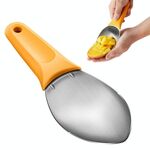 Strumento per affettare e tagliare il mango Separatore multifunzionale per bucce di frutta in acciaio inossidabile (1 pezzo)