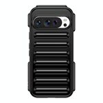 Per Google Pixel 9 Capsule Series Candy Color TPU Custodia per telefono (Nero)