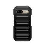 Per Google Pixel 8a Capsule Series Candy Color TPU Custodia per telefono (Nero)