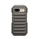Per Google Pixel 8a Capsule Series Candy Color TPU Phone Case (Grigio trasparente)