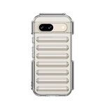 Per Google Pixel 8a Capsule Series Candy Color TPU Phone Case (trasparente)