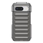 Per Google Pixel 8 Capsule Series Candy Color TPU Phone Case (Grigio trasparente)