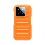 Per Xiaomi 14 Capsule Series Candy Color TPU Custodia per telefono (arancione)