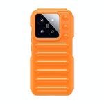 Per Xiaomi 14 Pro Capsule Series Candy Color TPU Custodia per telefono (arancione)