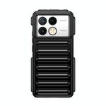 Per Redmi K70E Capsule Series Candy Color TPU Custodia per telefono (Nero)