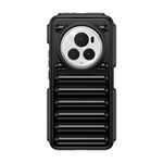 Custodia per telefono in TPU color caramella per Honor Magic6 Pro Capsule Series (nero)