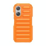Custodia per telefono in TPU color caramella per Honor Play 50 Capsule Series (arancione)