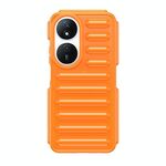 Custodia per telefono in TPU color caramella per Honor Play 50 Plus Capsule Series (arancione)