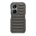 Custodia per telefono in TPU color caramella per Honor Play 50 Plus Capsule Series (grigio trasparente)