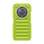 Custodia per telefono in TPU color caramello per Honor X9b Capsule Series (verde)