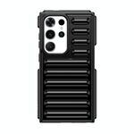 Per Samsung Galaxy S24 Ultra 5G Capsule Series Candy Color TPU Custodia per telefono (Nero)