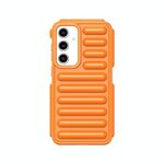 Per Samsung Galaxy S24 FE 5G Capsule Series Custodia per telefono in TPU color caramella (arancione)