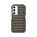 Per Samsung Galaxy S24 FE 5G Capsule Series Candy Color TPU Custodia per telefono (grigio trasparente)