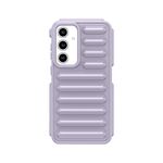 Per Samsung Galaxy S24 FE 5G Capsule Series Custodia per telefono in TPU color caramella (viola)