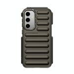 Per Samsung Galaxy S23 FE 5G Capsule Series Candy Color TPU Custodia per telefono (grigio trasparente)