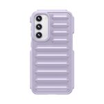 Per Samsung Galaxy S23+ 5G Capsule Series Custodia per telefono in TPU color caramella (viola)