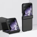 Per Xiaomi Mix Flip 3 in 1 Custodia per telefono in PC con effetto pelle (nero)